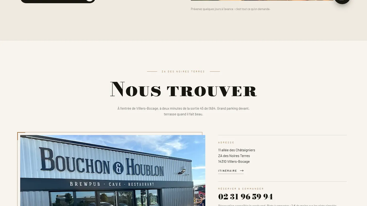 Bouchon et Houblon : nous trouver