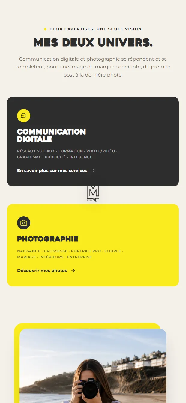 Marion Social Media sur téléphone : les offres