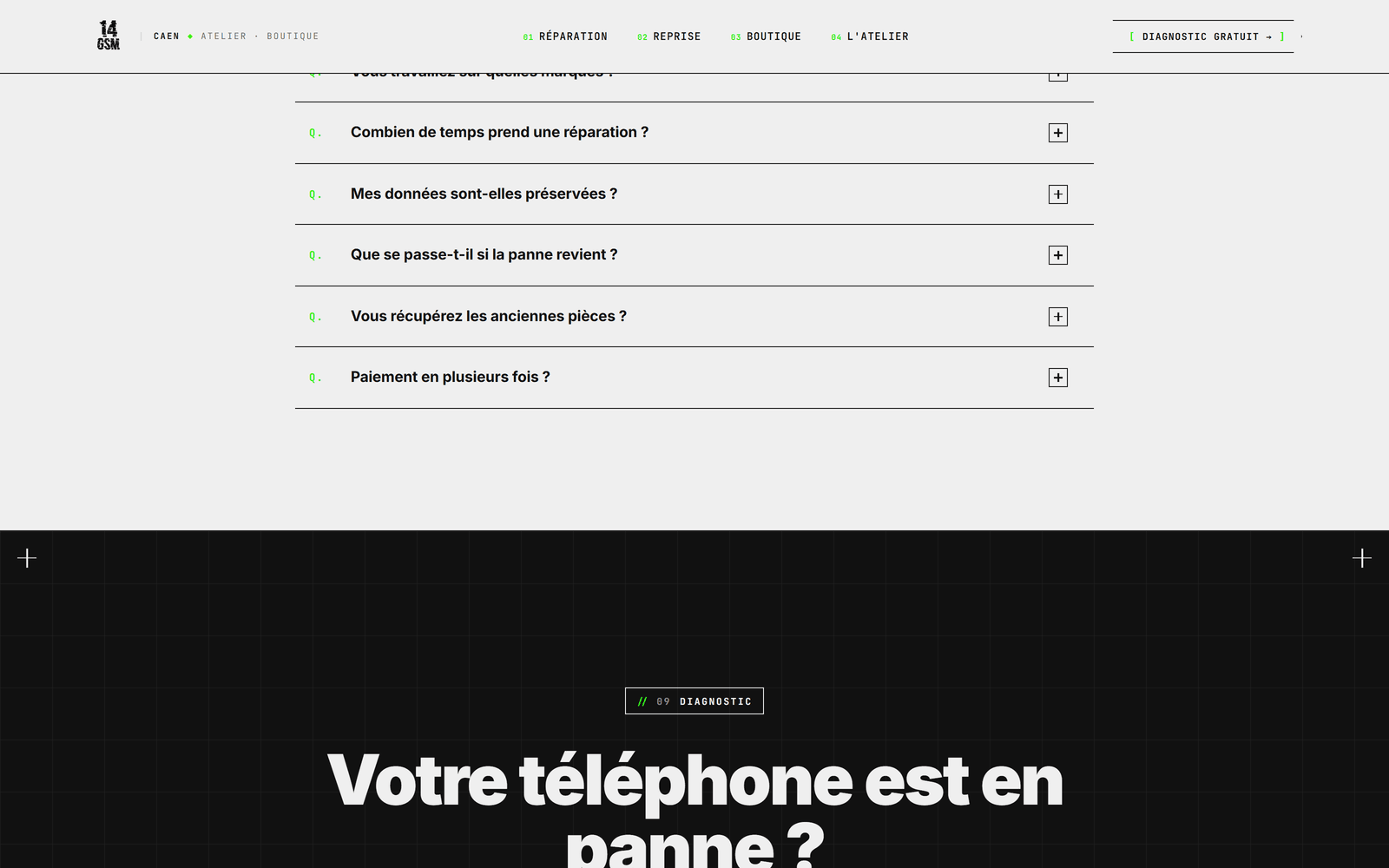La boutique — 14 GSM