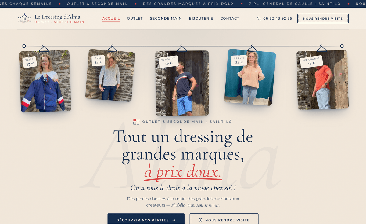 Hero Le Dressing d'Alma