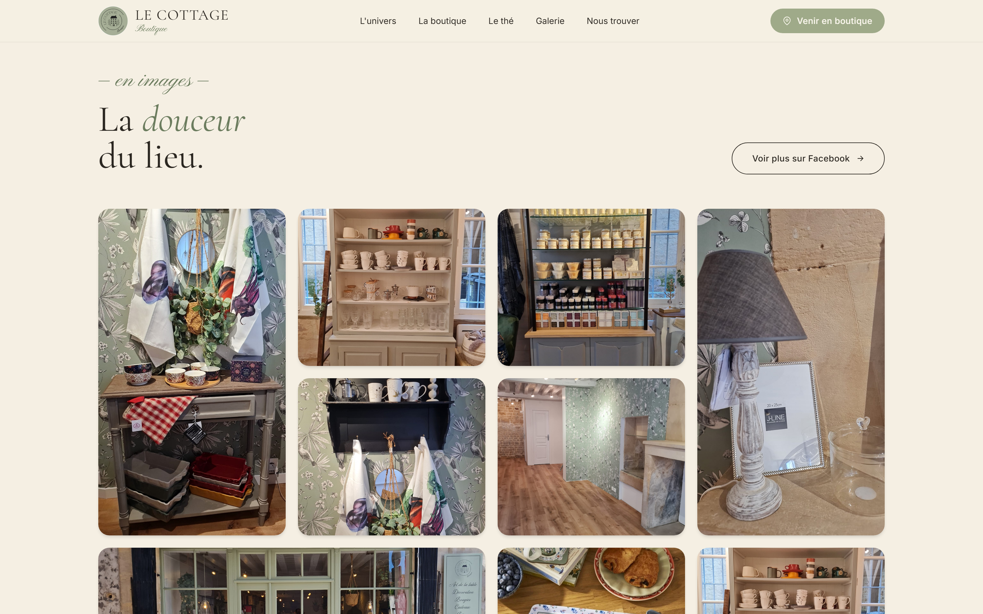 Galerie ambiance — Le Cottage
