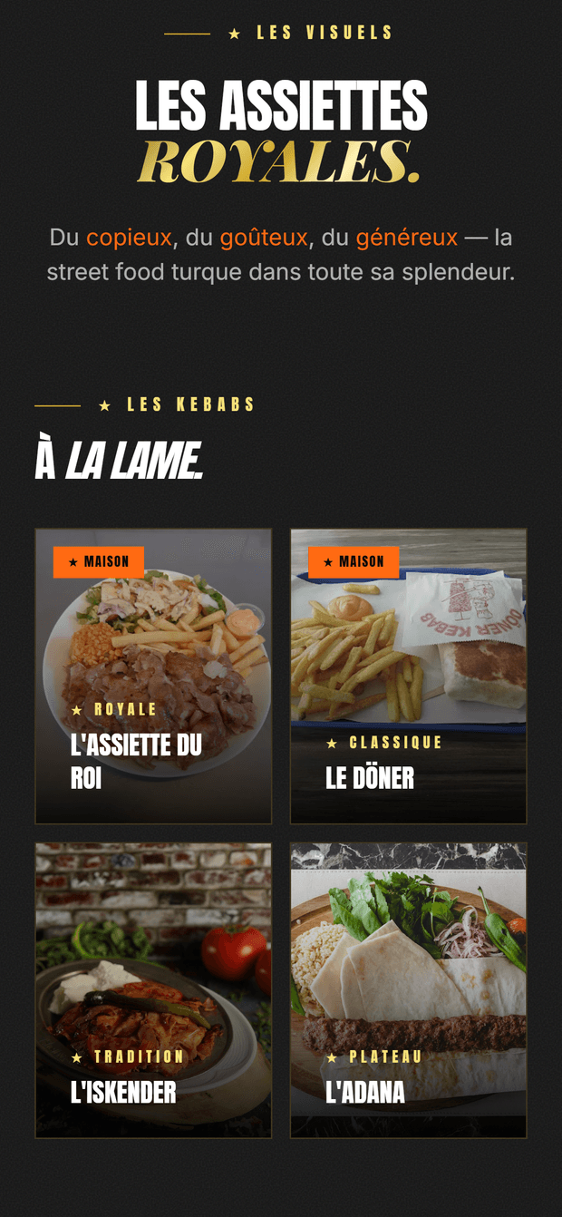 Signature — Royal Kebab mobile