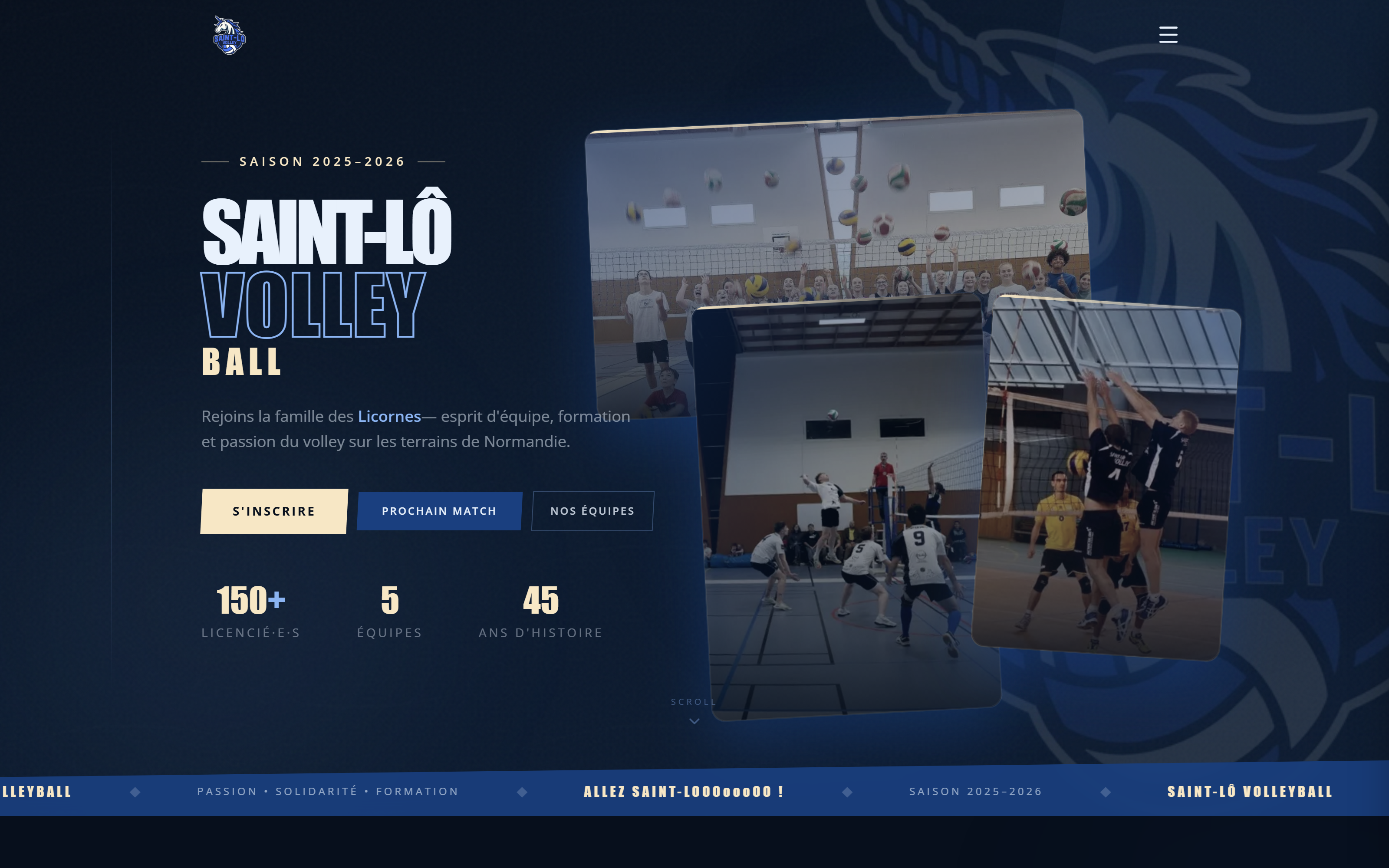 Site Saint-Lô Volley